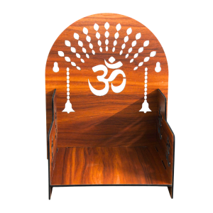 ঠাকুর আসন ডার্ক রেড কালার ছোট সাইজ